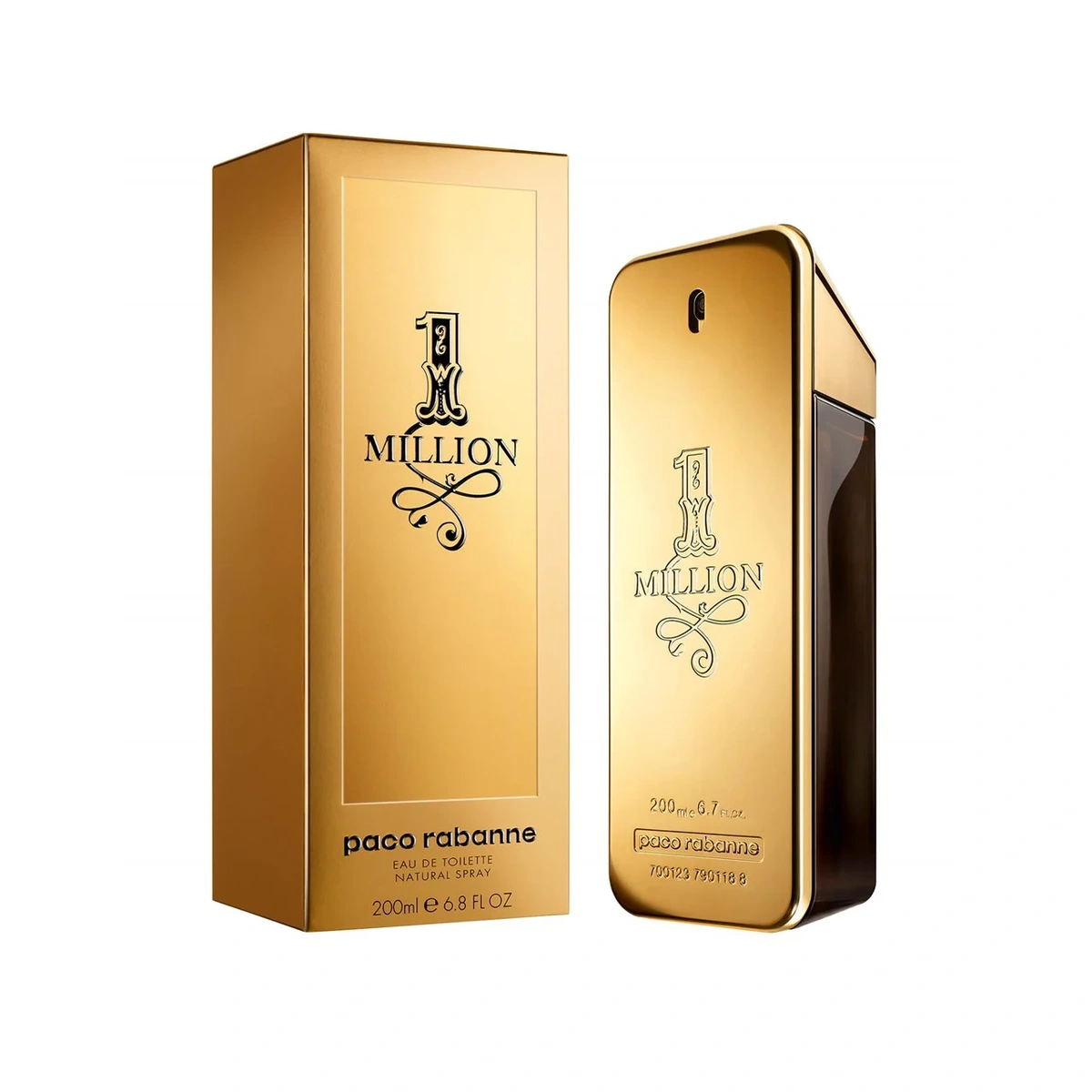 Fragancia One Million EDT 200ML para caballero